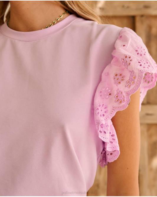 górna falbanka Justina liliowyPolin et moi odzież 0TTF252