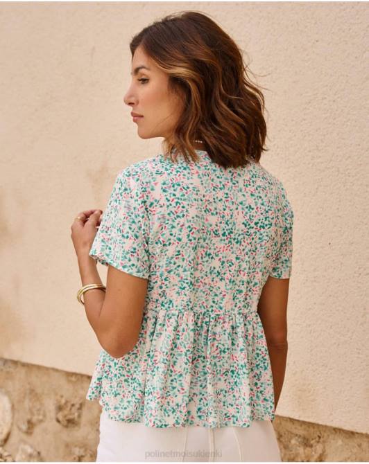 górna kokardka esmeralda turkusPolin et moi odzież 0TTF241