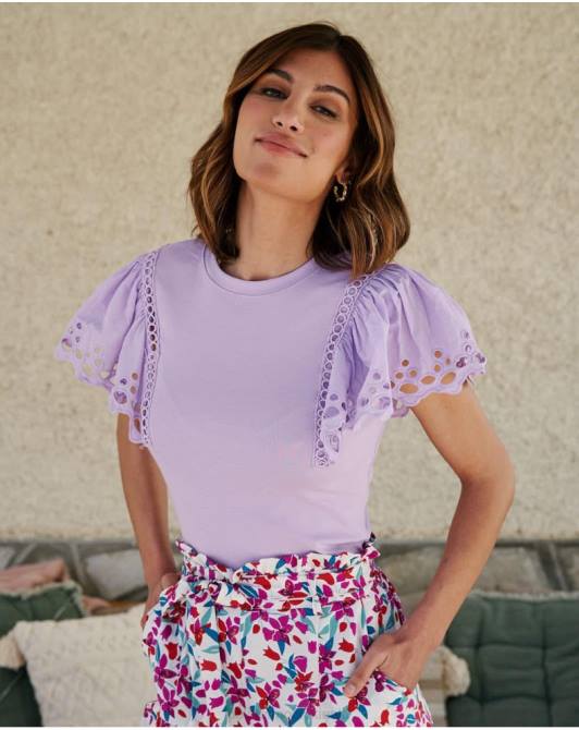 górna marszczona Trixi malwaPolin et moi odzież 0TTF254