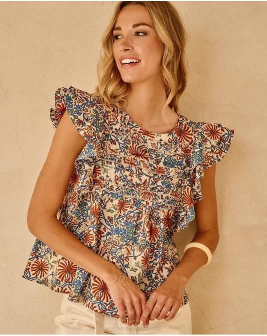 górna potargana Tyberia surowyPolin et moi odzież 0TTF277