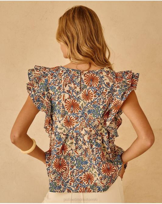 górna potargana Tyberia surowyPolin et moi odzież 0TTF277