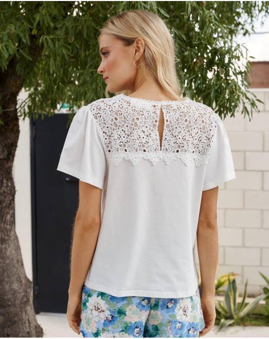 koszulka Calada Luana białyPolin et moi odzież 0TTF242