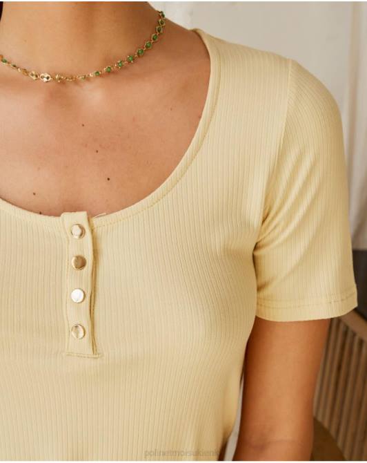 koszulka Canale Amelia żółtyPolin et moi odzież 0TTF291