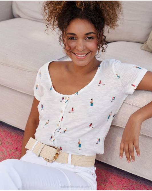 ludzie bego t-shirt białyPolin et moi odzież 0TTF238