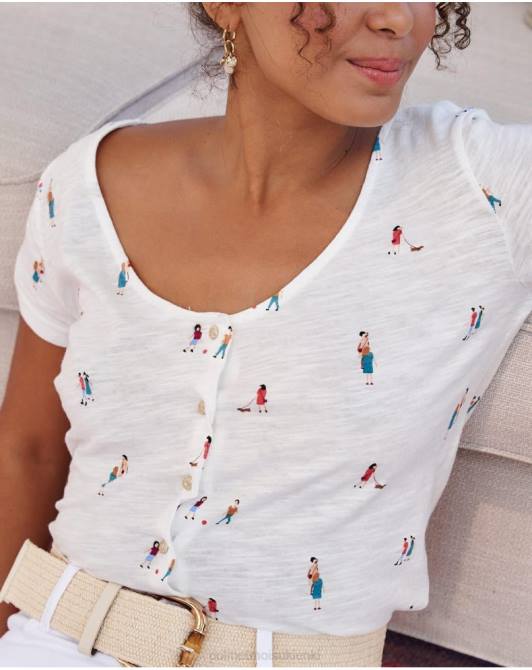 ludzie bego t-shirt białyPolin et moi odzież 0TTF238