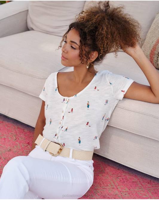 ludzie bego t-shirt białyPolin et moi odzież 0TTF238