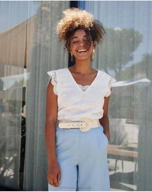 najlepsze batistyczne amparo białyPolin et moi odzież 0TTF240