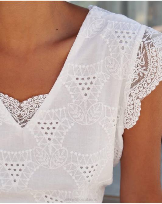 najlepsze batistyczne amparo białyPolin et moi odzież 0TTF240