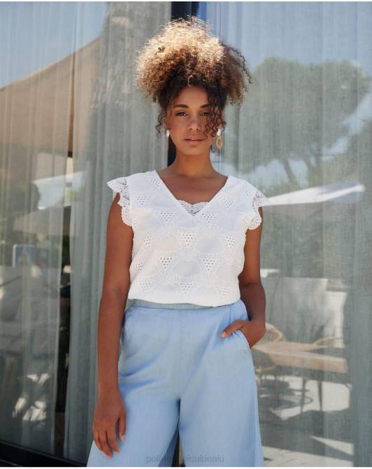 najlepsze batistyczne amparo białyPolin et moi odzież 0TTF240