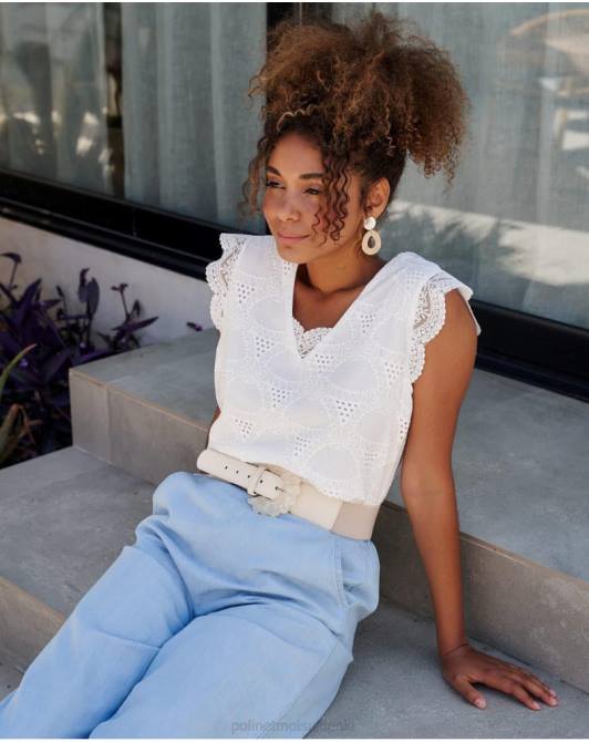 najlepsze batistyczne amparo białyPolin et moi odzież 0TTF240