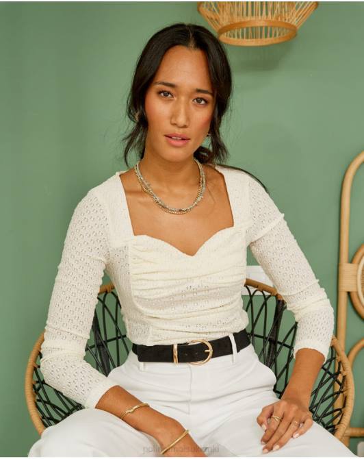 najwyższy wdzięk dekoltu surowyPolin et moi odzież 0TTF258