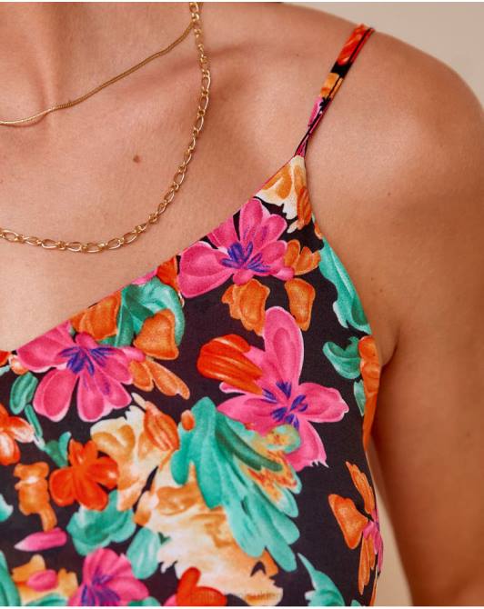 topowa tkanina tropikalna czarnyPolin et moi odzież 0TTF287