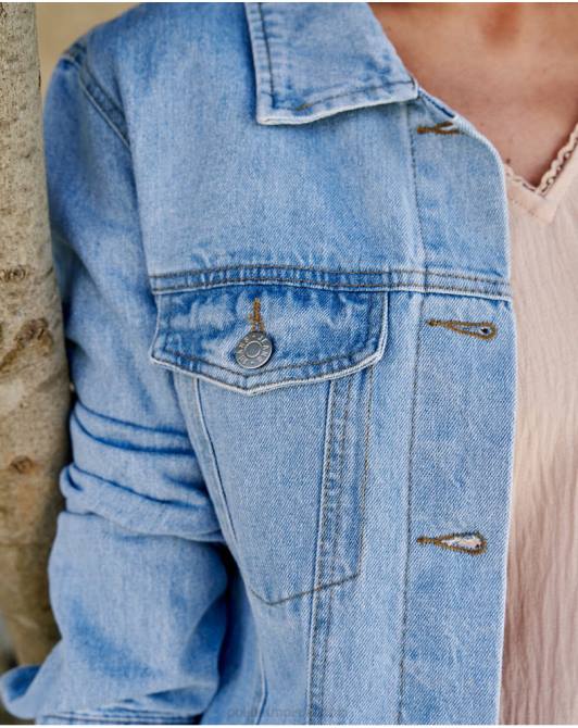 kowbojska kurtka Malena dżinsowaPolin et moi odzież 0TTF366