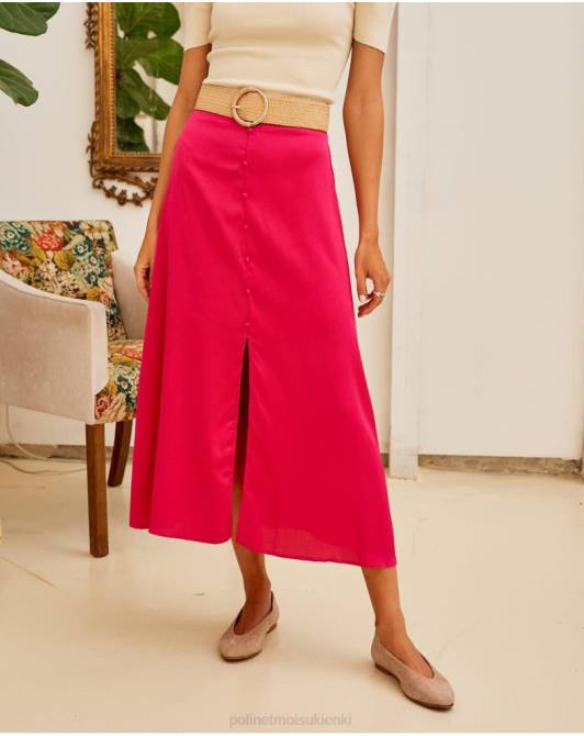 Spódnica zapinana na guziki Maeva wiśniaPolin et moi odzież 0TTF313