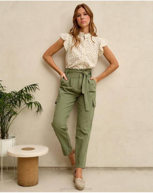 cargo, szkarłatne spodnie KakiPolin et moi odzież 0TTF330