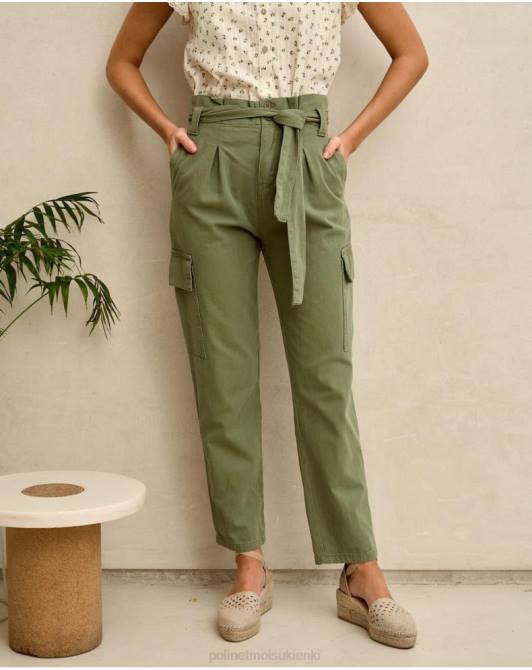 cargo, szkarłatne spodnie KakiPolin et moi odzież 0TTF330