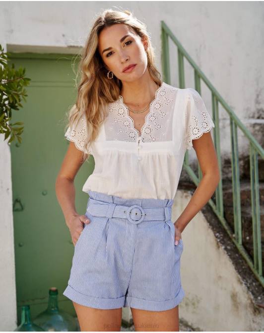 krótkie paski niebiańskiPolin et moi odzież 0TTF333