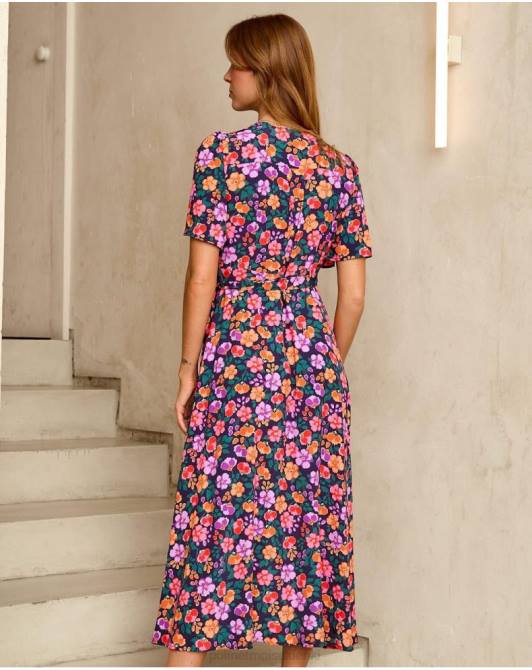 długa sukienka Gildy morskiPolin et moi odzież 0TTF130