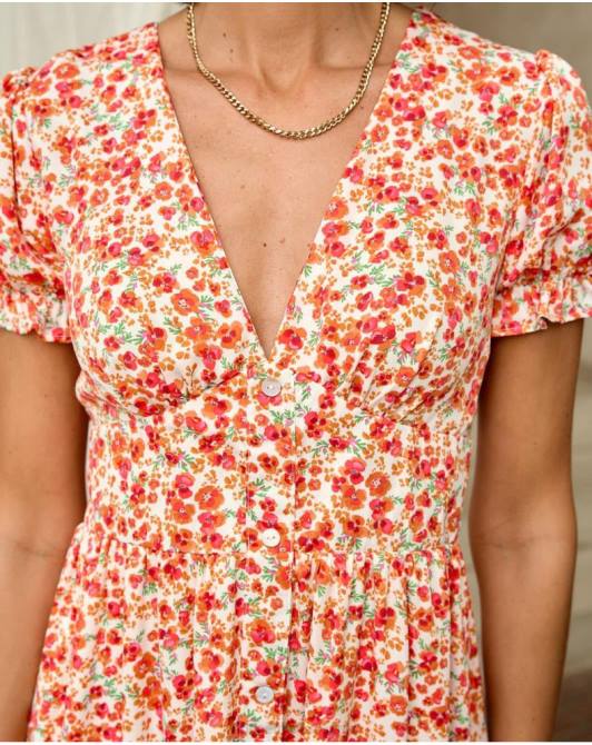 krótka sukienka Celi mangoPolin et moi odzież 0TTF91