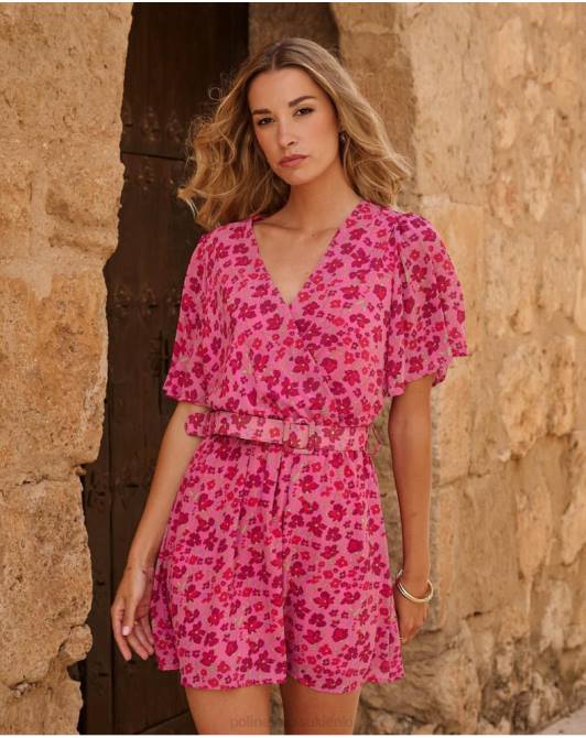 krótka sukienka z Afryki malinaPolin et moi odzież 0TTF72