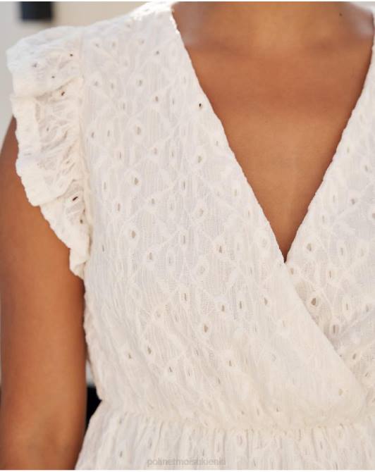 mina ażurowa sukienka surowyPolin et moi odzież 0TTF37