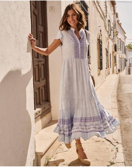 sukienka Alicja liliowyPolin et moi odzież 0TTF41