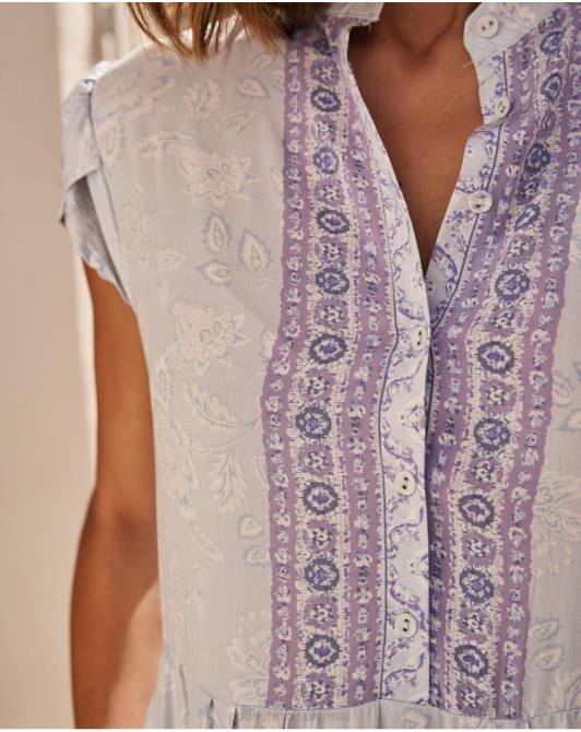 sukienka Alicja liliowyPolin et moi odzież 0TTF41