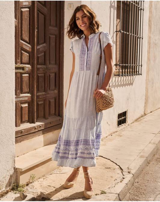 sukienka Alicja liliowyPolin et moi odzież 0TTF41