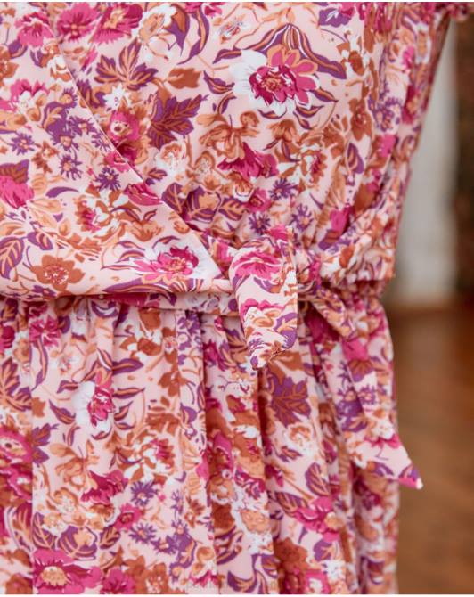 sukienka Flores Edith malinaPolin et moi odzież 0TTF141