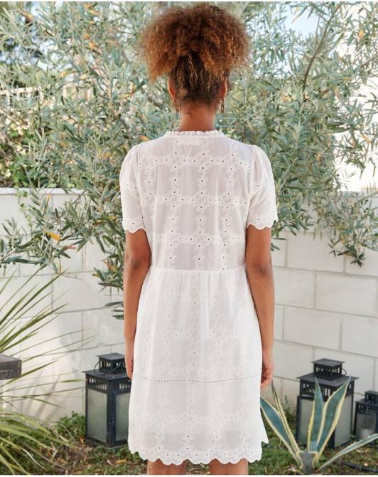 sukienka batista dani białyPolin et moi odzież 0TTF29