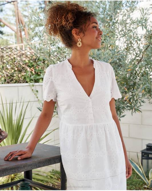 sukienka batista dani białyPolin et moi odzież 0TTF29