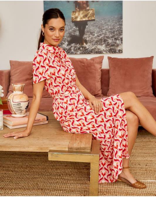 sukienka camisero aina RóżaPolin et moi odzież 0TTF97