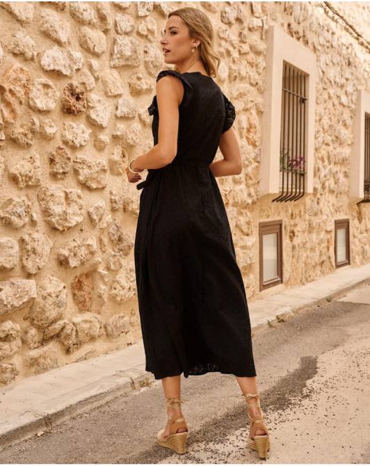 sukienka crossover azara czarnyPolin et moi odzież 0TTF44