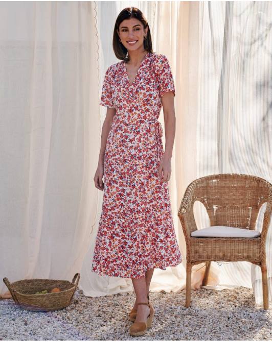 sukienka crossover dina mangoPolin et moi odzież 0TTF57