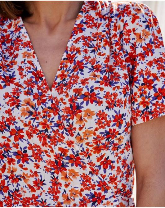 sukienka crossover dina mangoPolin et moi odzież 0TTF57