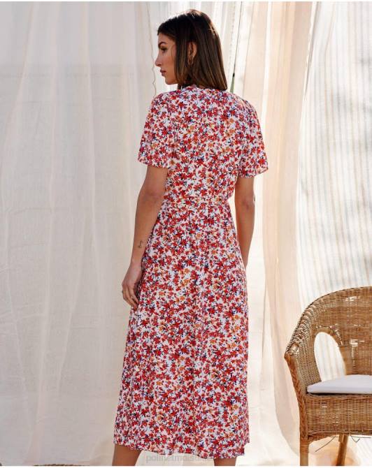 sukienka crossover dina mangoPolin et moi odzież 0TTF57