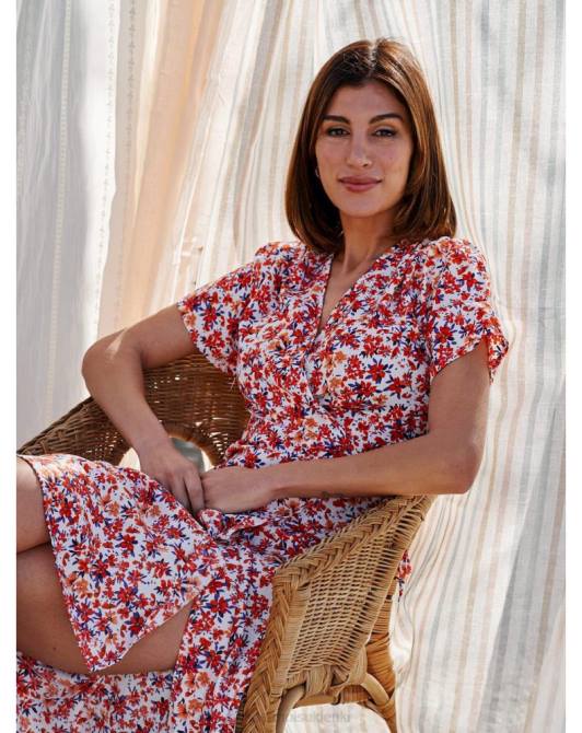 sukienka crossover dina mangoPolin et moi odzież 0TTF57