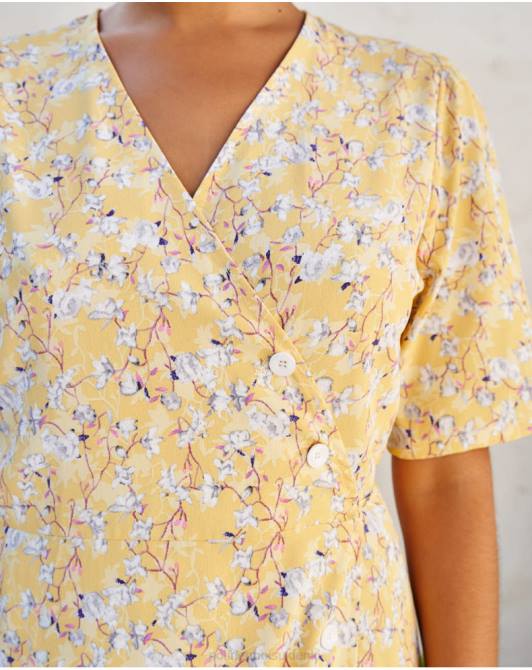 sukienka crossover edda żółtyPolin et moi odzież 0TTF33