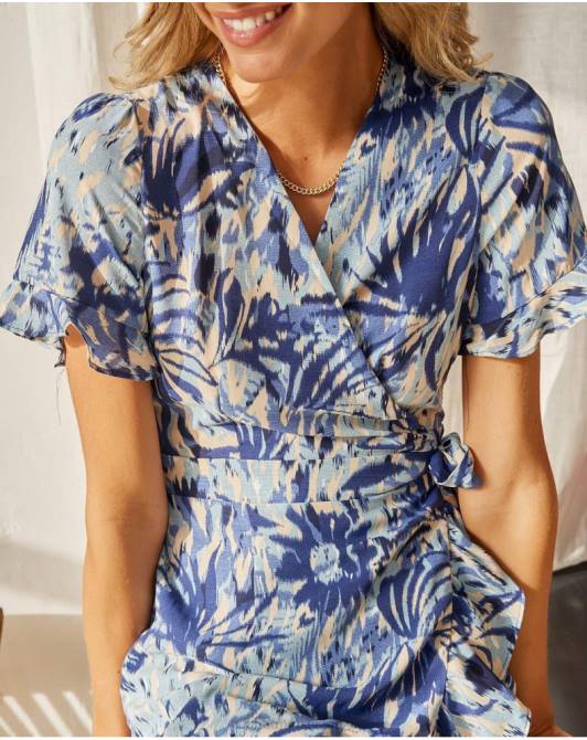 sukienka crossover kalila atlantyckiPolin et moi odzież 0TTF131