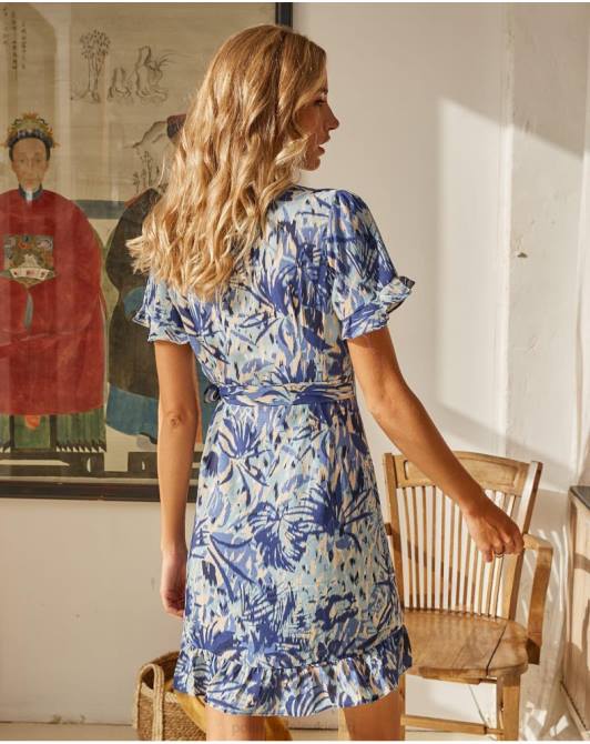 sukienka crossover kalila atlantyckiPolin et moi odzież 0TTF131