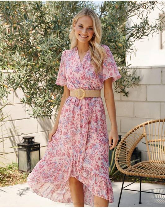 sukienka crossover naiare RóżaPolin et moi odzież 0TTF1