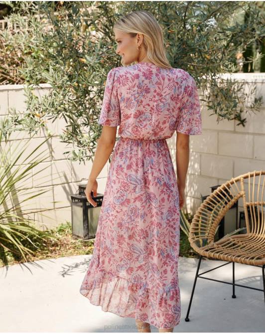 sukienka crossover naiare RóżaPolin et moi odzież 0TTF1