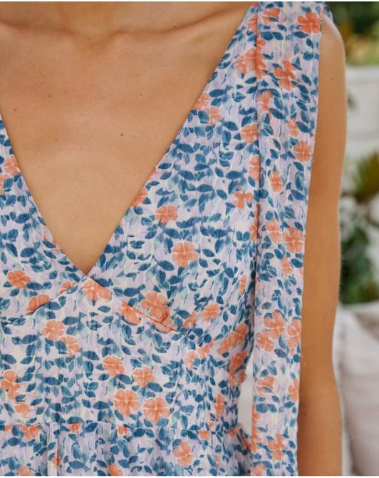 sukienka kokardki ale dżinsowaPolin et moi odzież 0TTF7