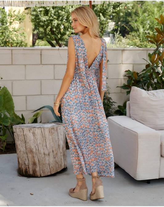 sukienka kokardki ale dżinsowaPolin et moi odzież 0TTF7