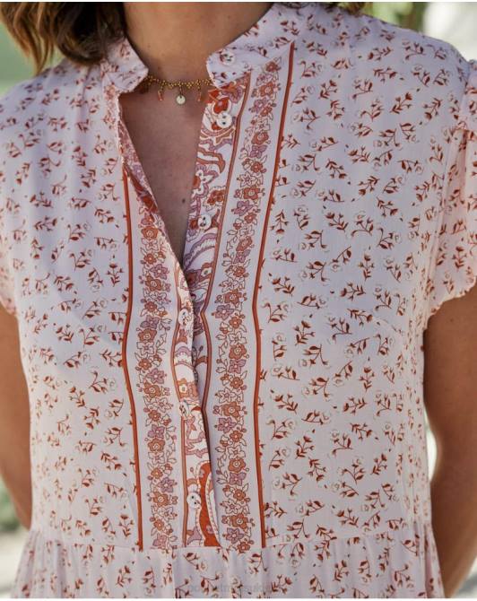 sukienka marszczona ada nagiPolin et moi odzież 0TTF96