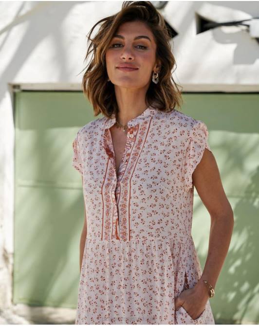 sukienka marszczona ada nagiPolin et moi odzież 0TTF96