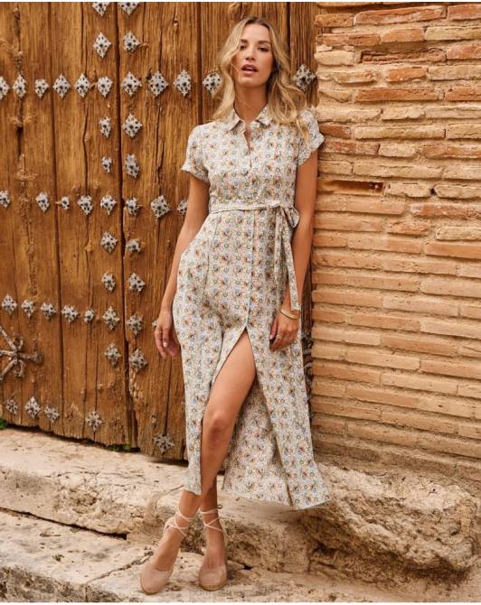 sukienka na ramiączkach Ilsa niebiańskiPolin et moi odzież 0TTF31