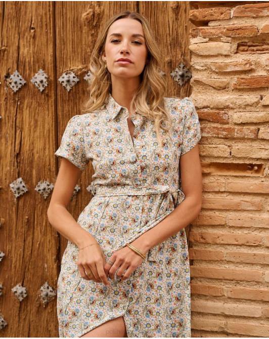 sukienka na ramiączkach Ilsa niebiańskiPolin et moi odzież 0TTF31