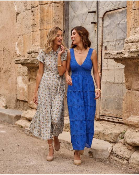 sukienka na ramiączkach Ilsa niebiańskiPolin et moi odzież 0TTF31