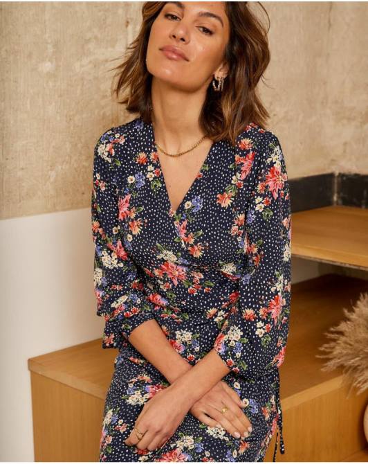 sukienka topos fabia morskiPolin et moi odzież 0TTF133